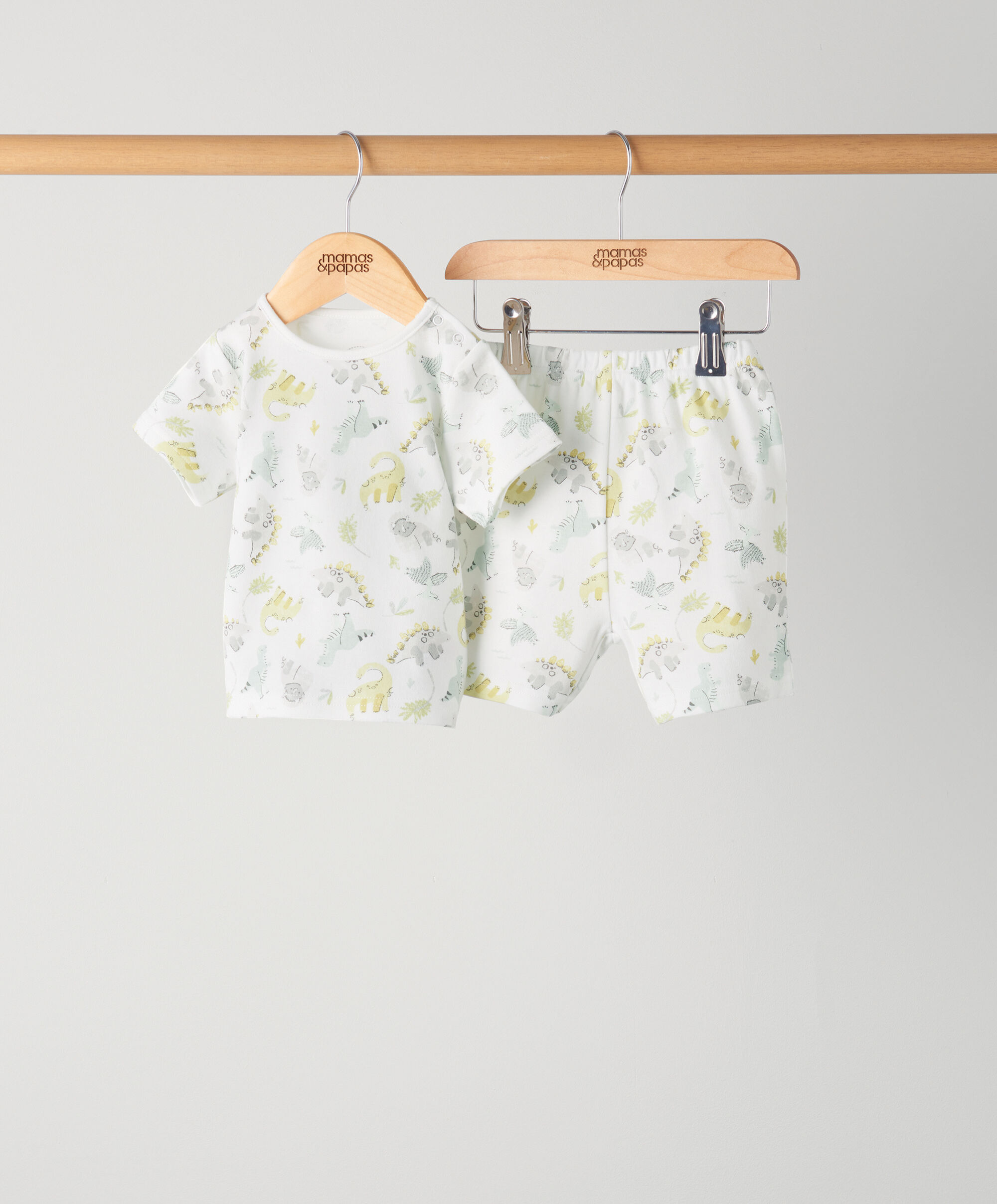 Boys Dinosaur Short Pyjamas image number 1