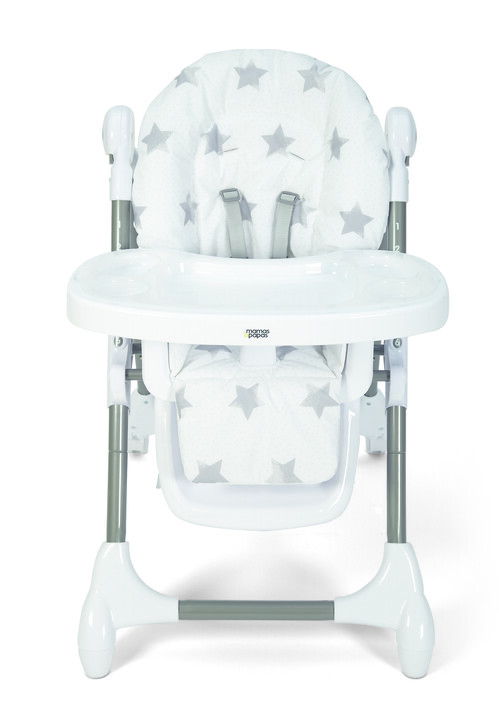 Snax Highchair - Grey Stars image number 2