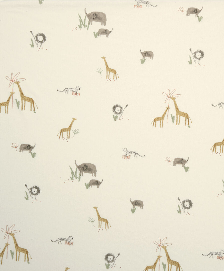 Jungle Cotbed Fitted Sheets - 2 Pack image number 2