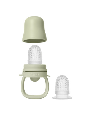 Mamas & Papas BIBS Baby Feeder with 2 Nipples Sage