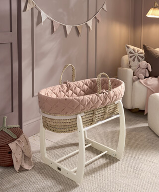 Moses Basket - Welcome to the World Wildflower