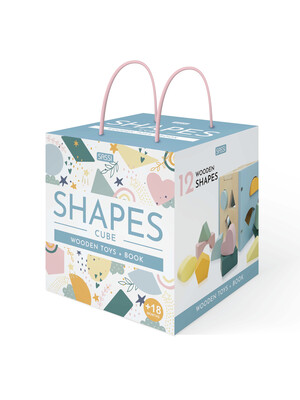 Sassi Book And Wooden Toys - Shapes