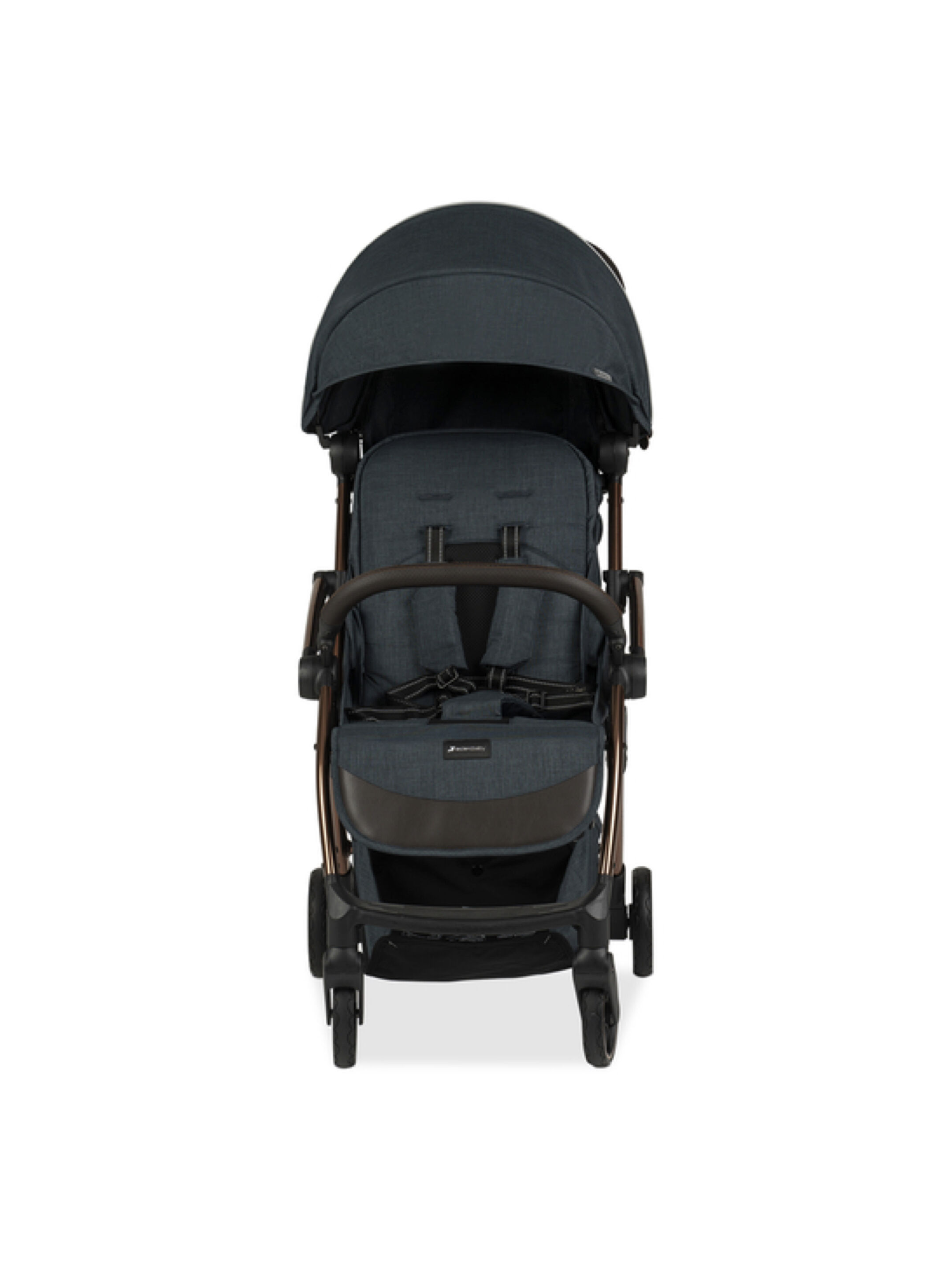 Leclerc Influencer Air Stroller with Bumper Bar, Sun Canopy and Footrest - Denim Blue image number 2