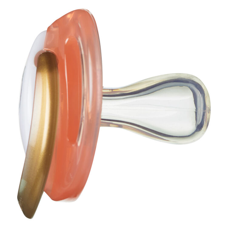 Tommee Tippee MODA Soother, (0-6 months), Pack of 2 -Girl image number 3