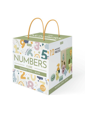Sassi Book And Wooden Toys - Numbers