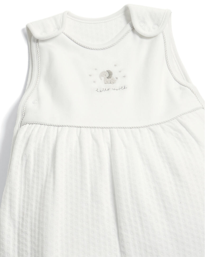 2.5 Tog Dreampod Sleep Bag 0-6 Months - White image number 5