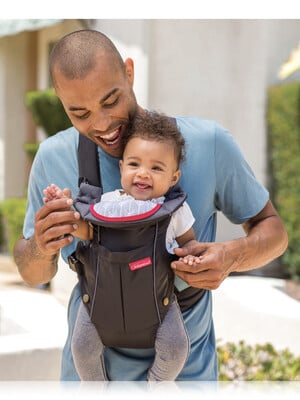 Infantino Swift Baby Carrier with Pocket - Black