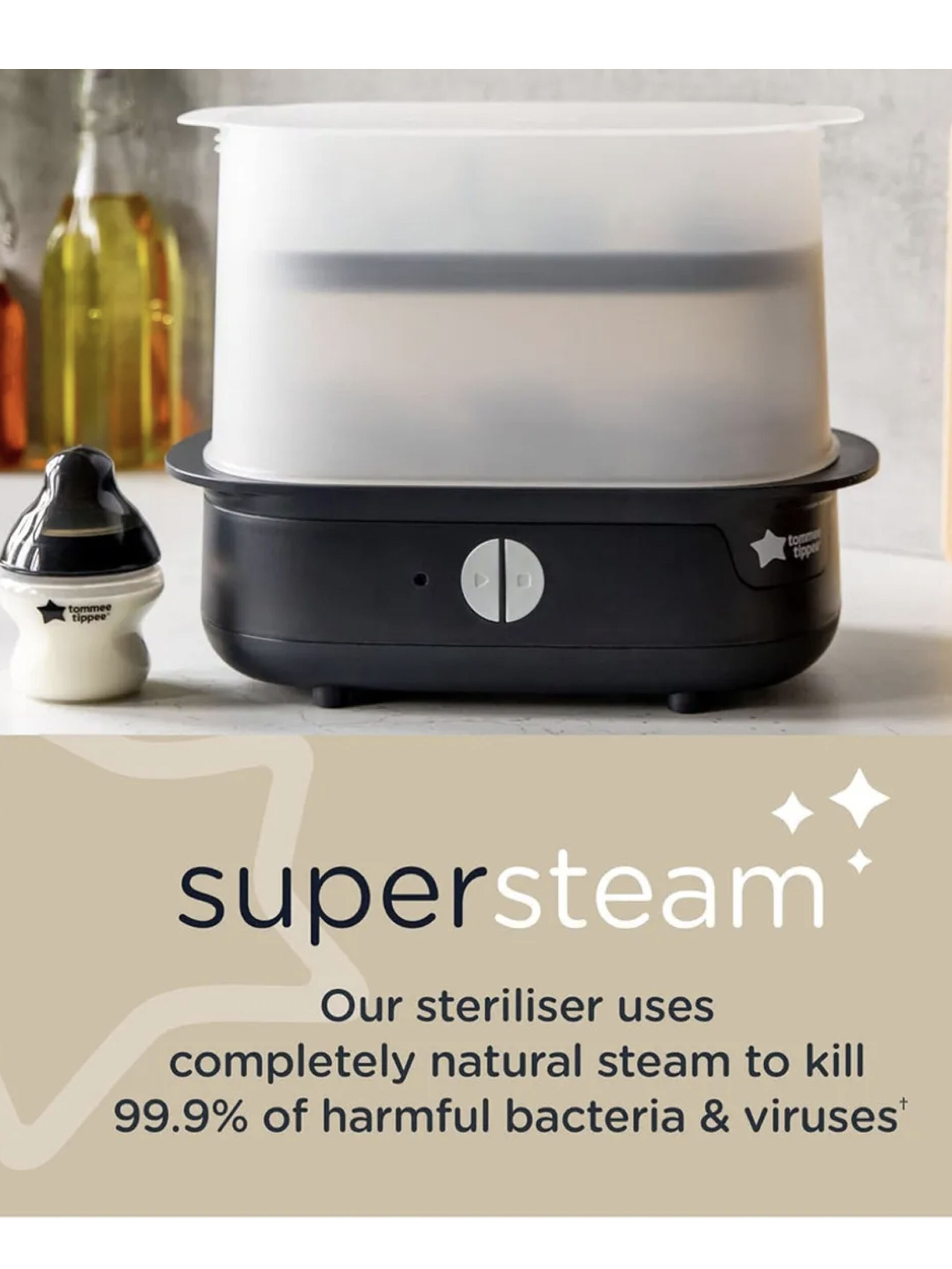 Tommee Tippee Closer To Nature Complete Feeding Kit - Black image number 4