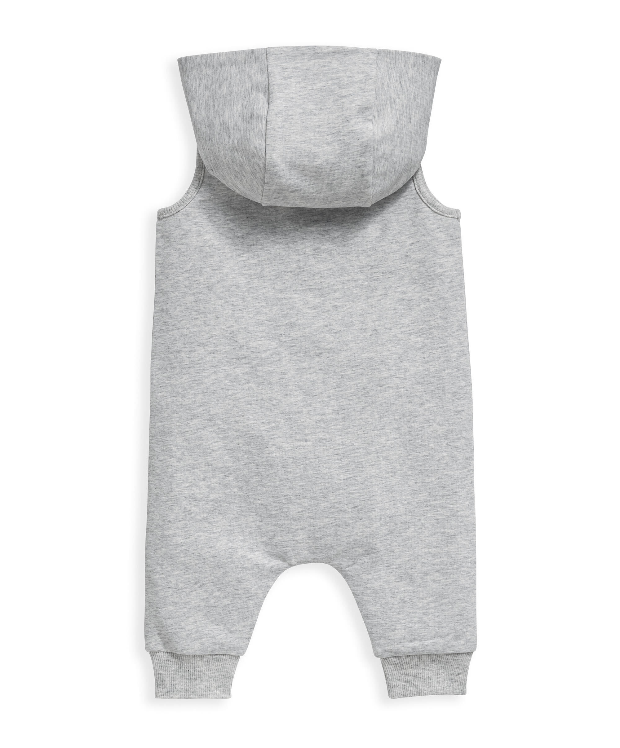 Hooded Sleeve Less Romper image number 2