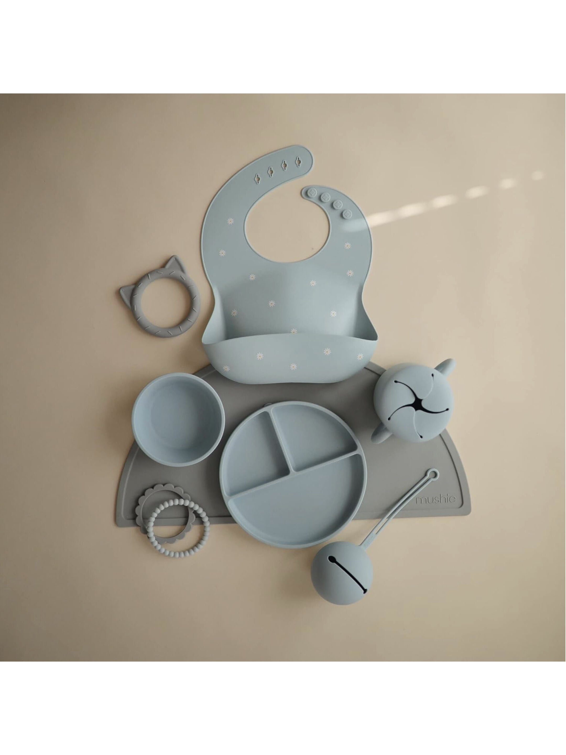 Mushie Pacifier Case Powder Blue image number 3