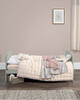 Dover Adjustable Cot to Toddler Bed - Grey image number 6
