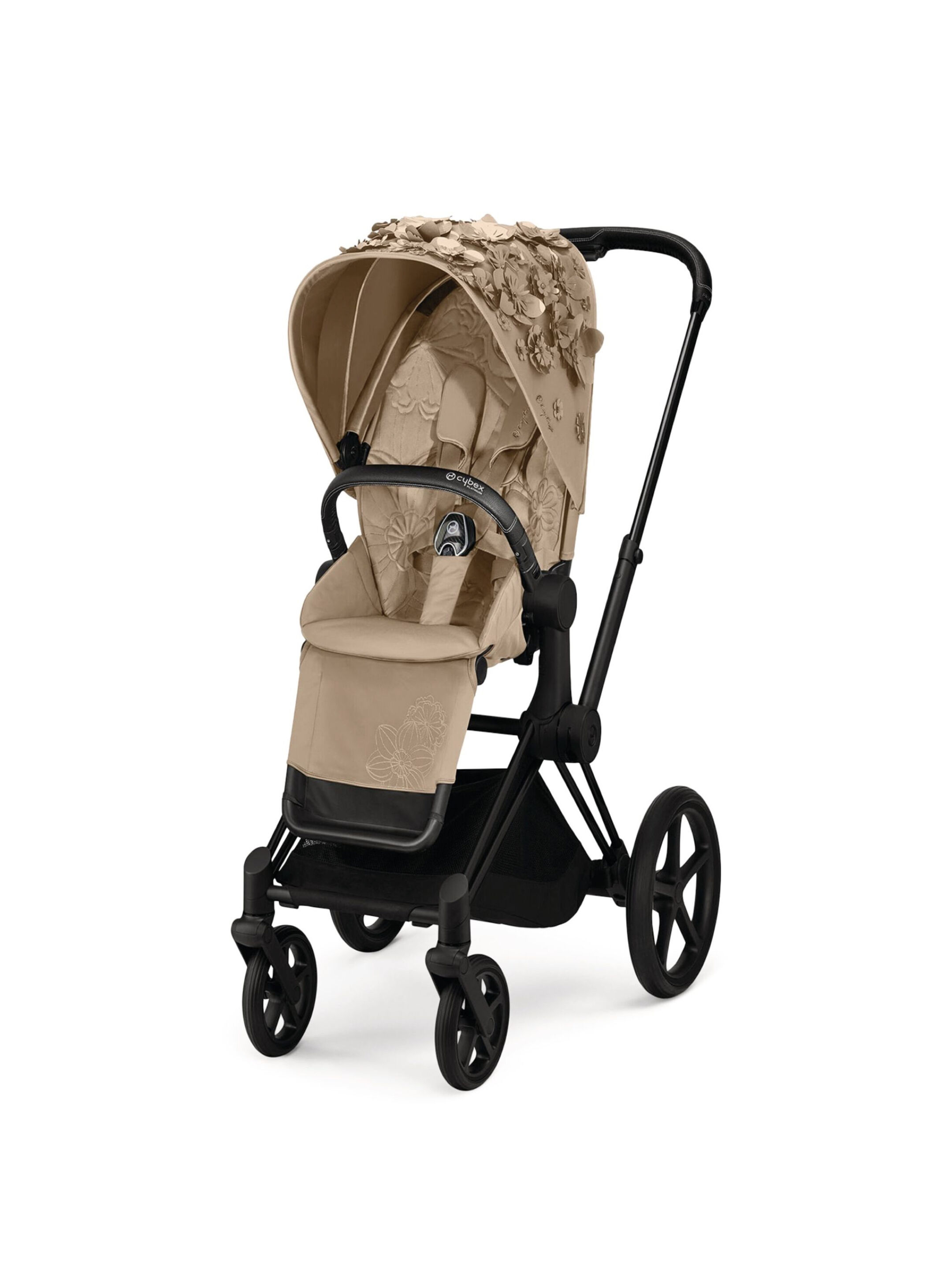Cybex PRIAM Simply Flowers Seat Pack - Beige image number 2