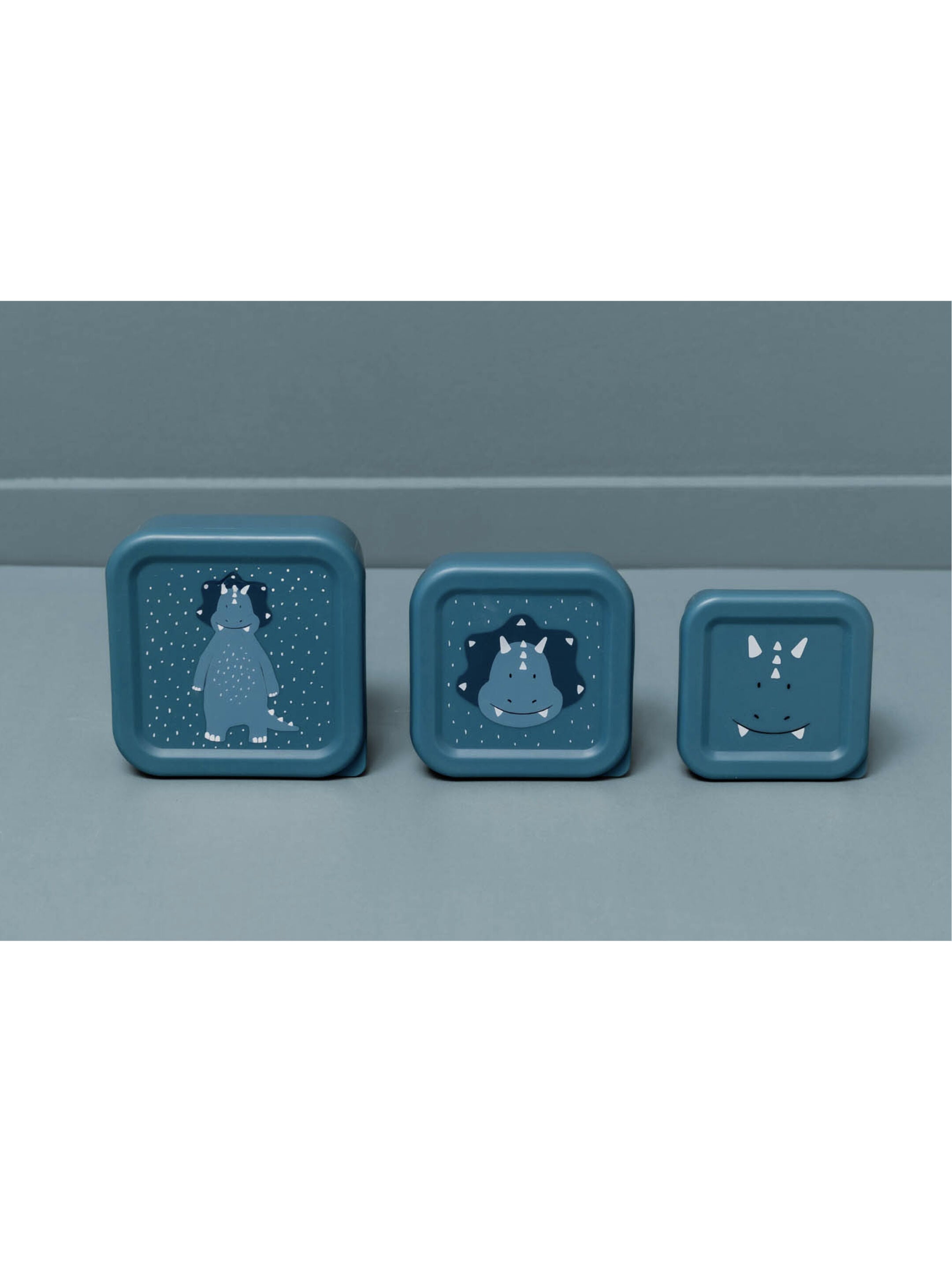 Trixie  Snack Box Nesting - Set of 3 - Mr. Triceratops image number 2