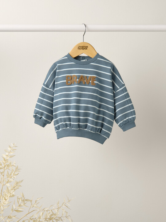 Striped Brave Sweatshirt image number 3