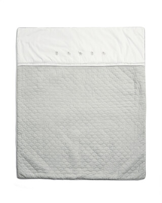 Welcome To The World Quilt - Elephant Grey