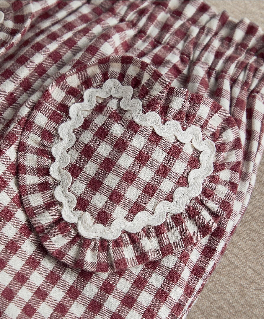 Gingham Trouser image number 4