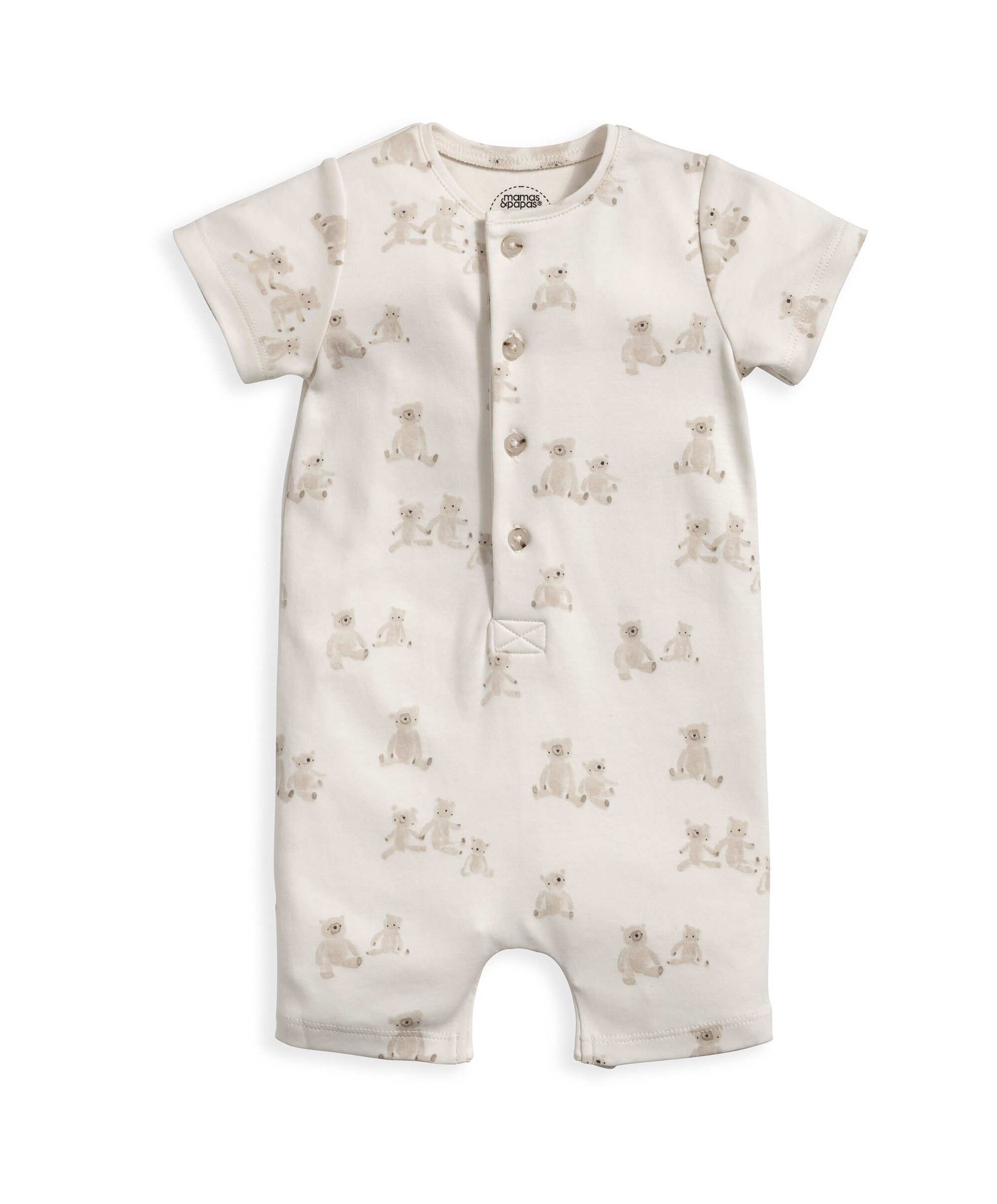 Bear Print Shortie Romper image number 2