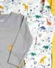 Pack of 3 Dino Sleepsuits image number 2