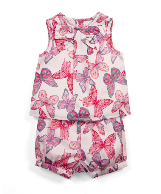 Butterfly Shorts Set - 2 Piece image number 1