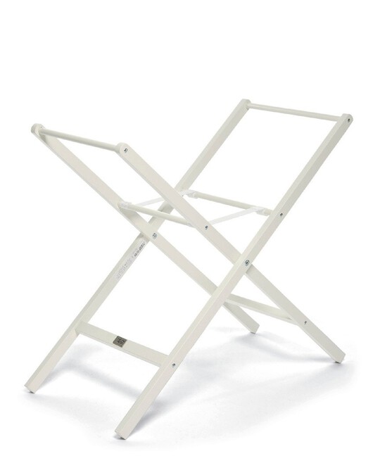 Classic Folding Moses Basket Stand - Ivory image number 1