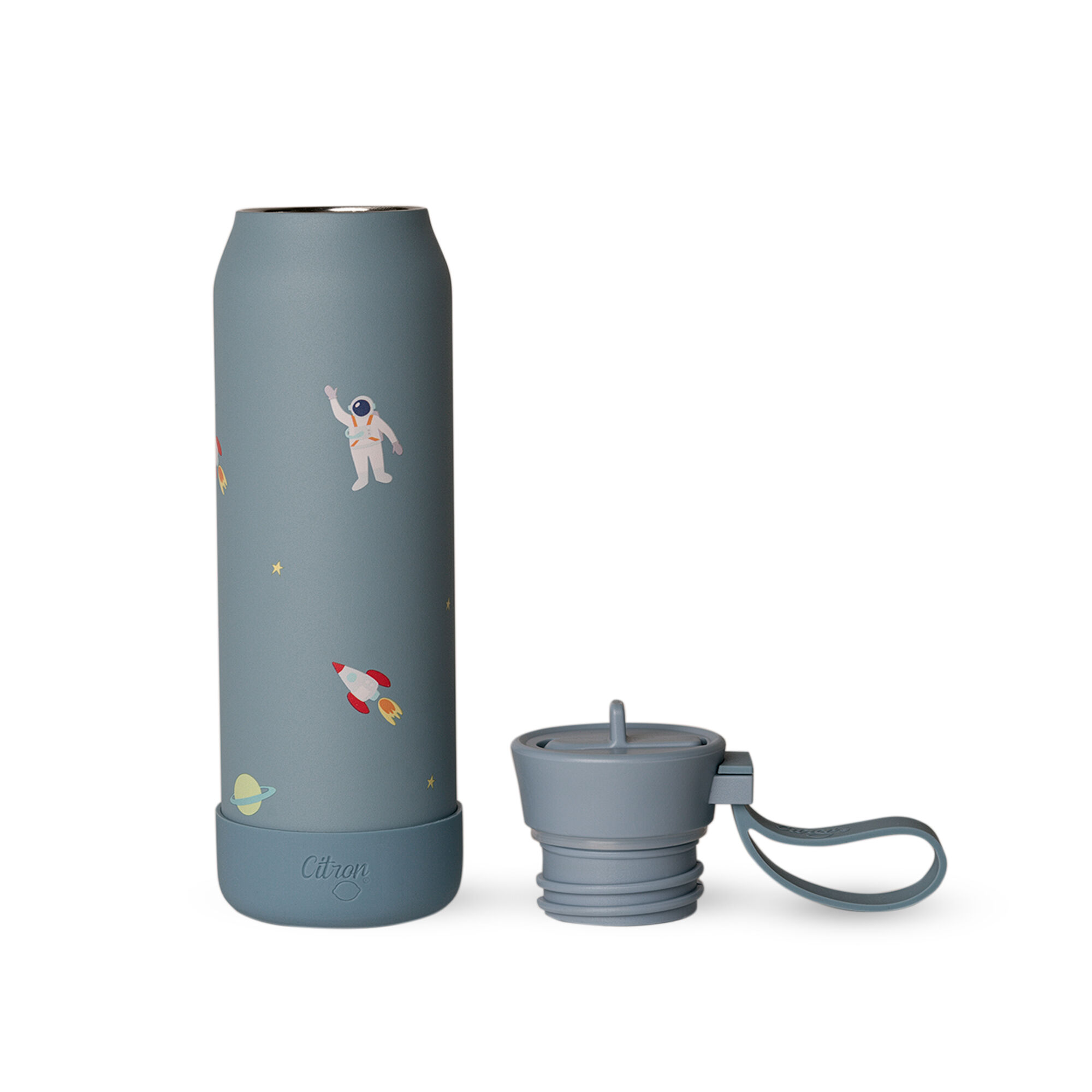 Citron Stainless Steel Water Bottle 350ml - Spaceship image number 3