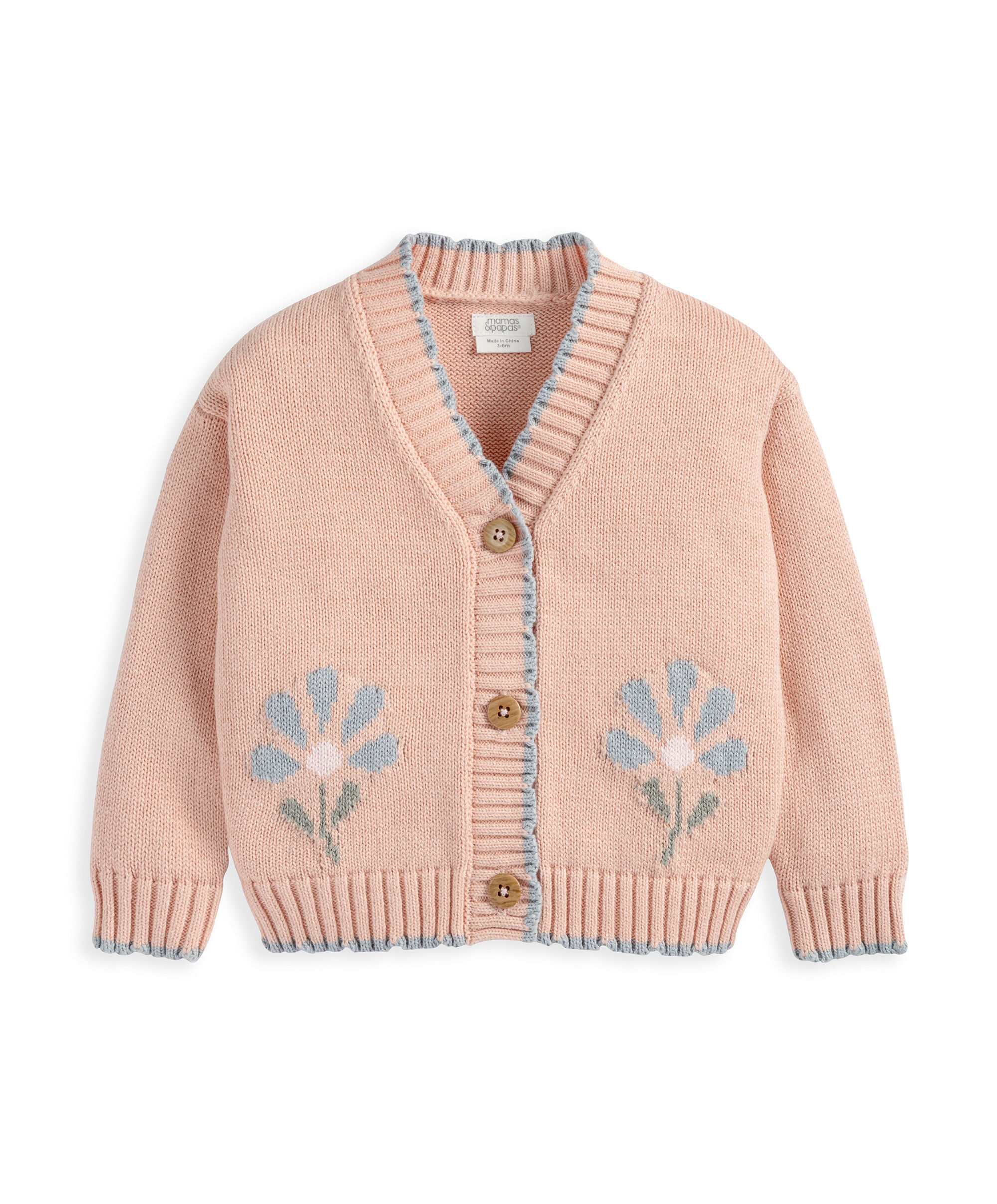 Flower Scallop Cardigan image number 2