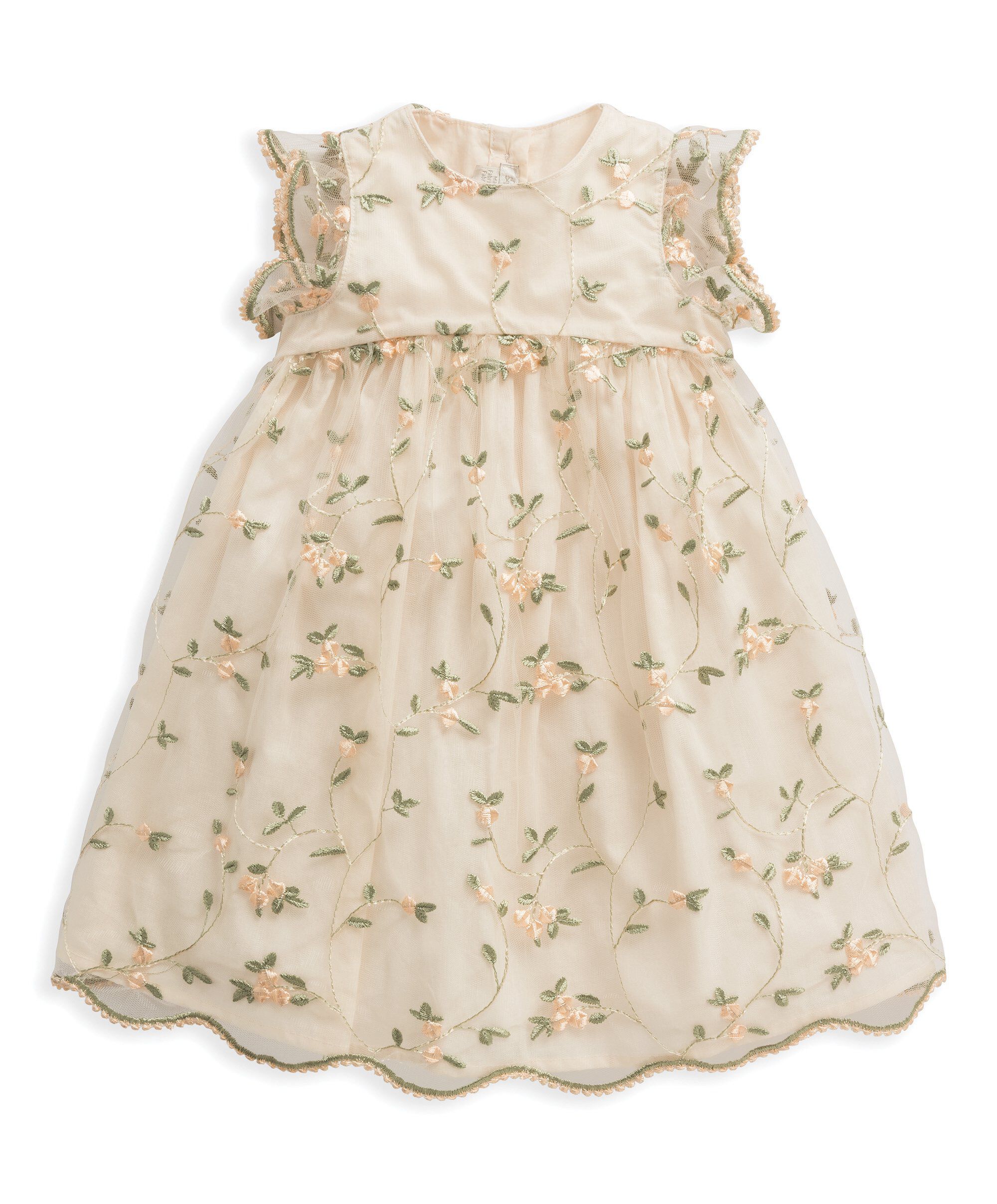 Floral Embroidered Dress image number 1