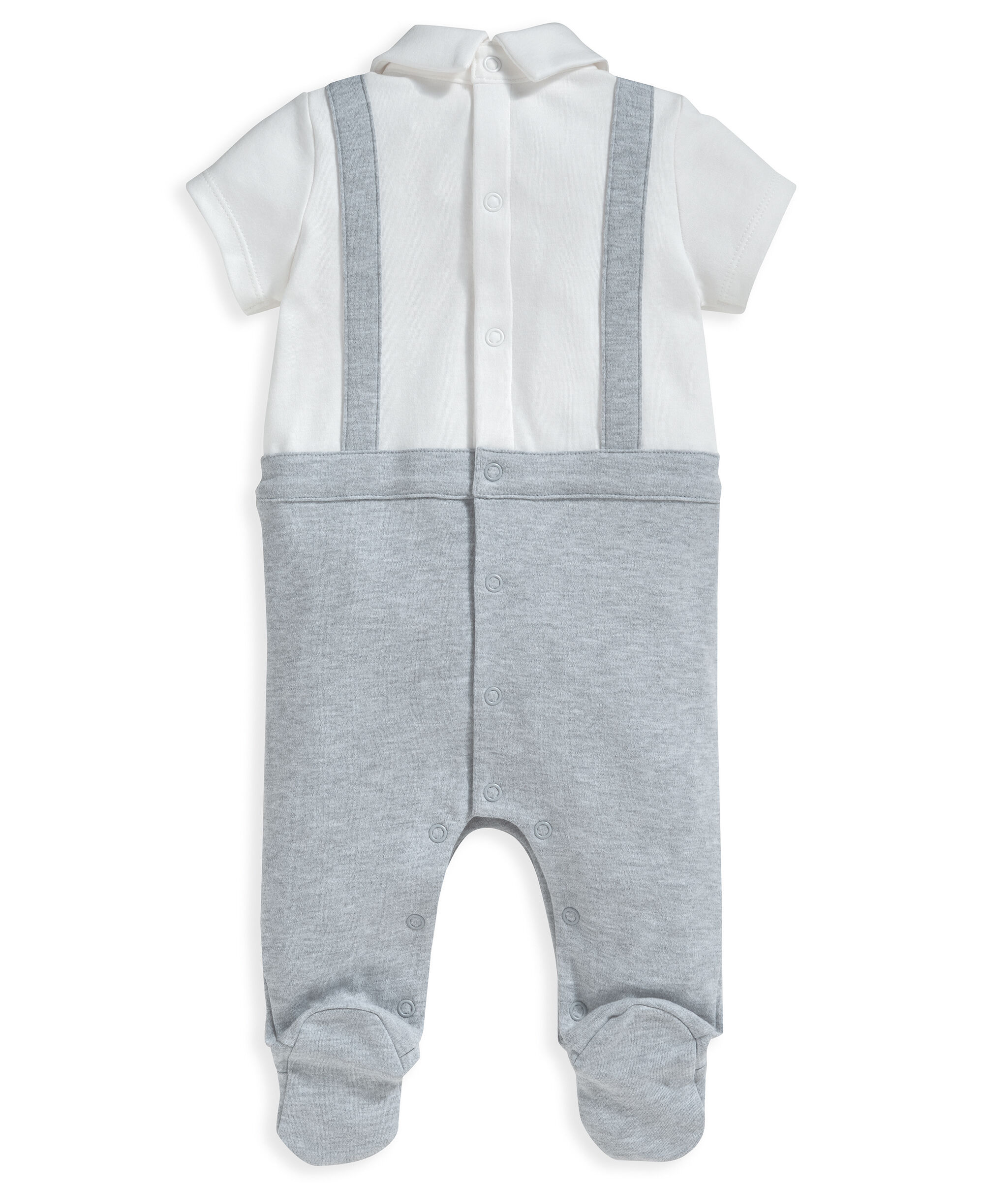 Grey Mock Braces All In One image number 3