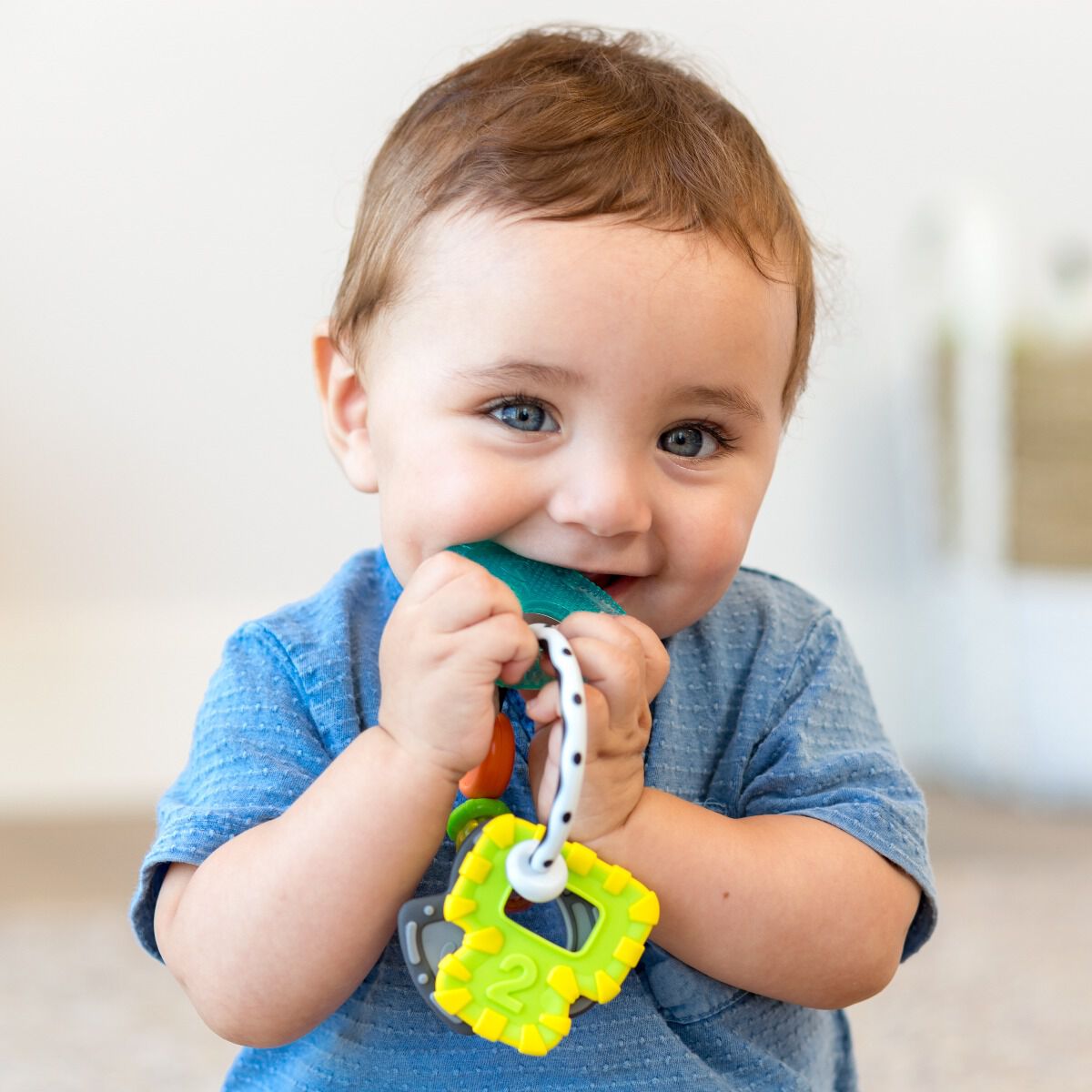 Infantino - Slide & Chew Teether Keys image number 3