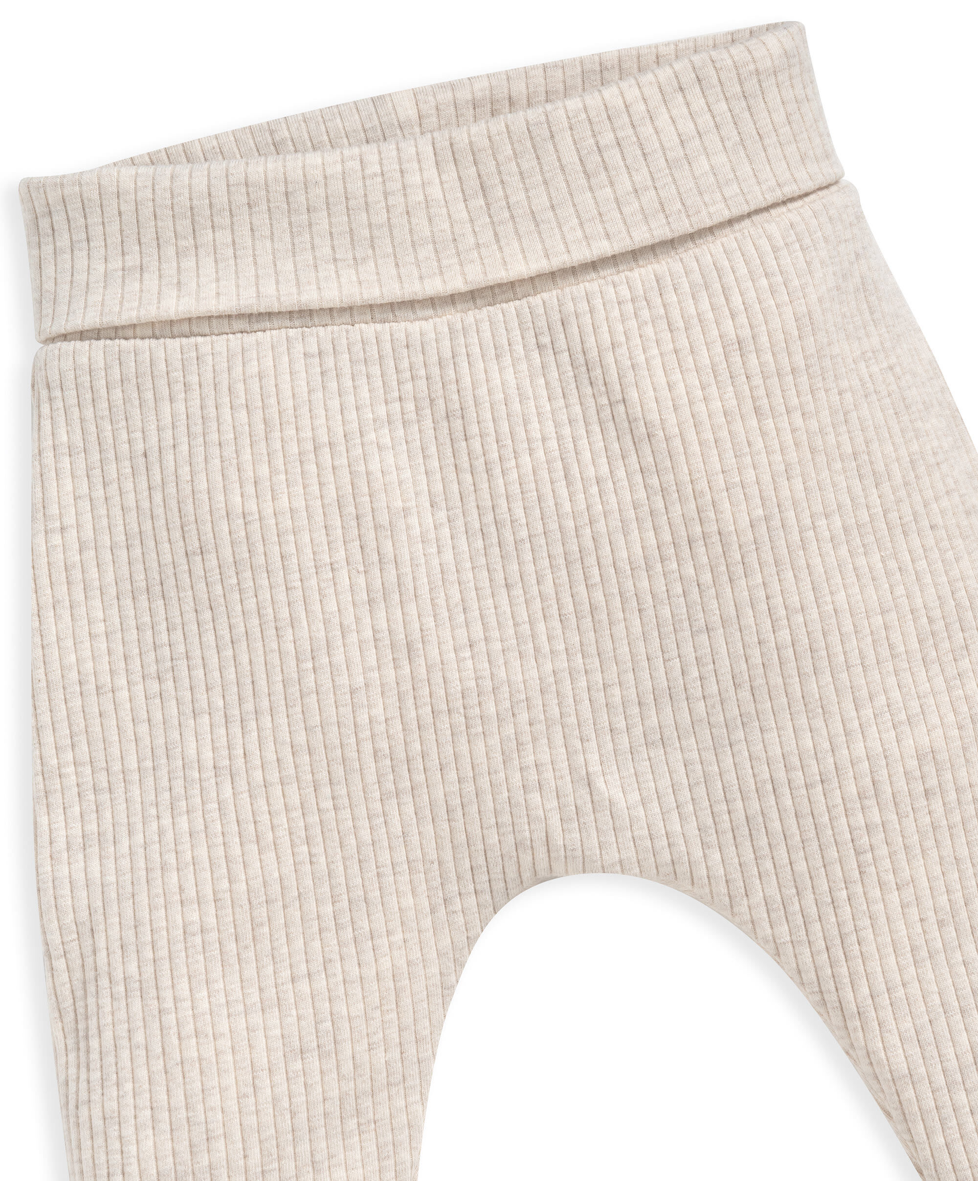 Basics Oatmeal Rib Legging image number 3