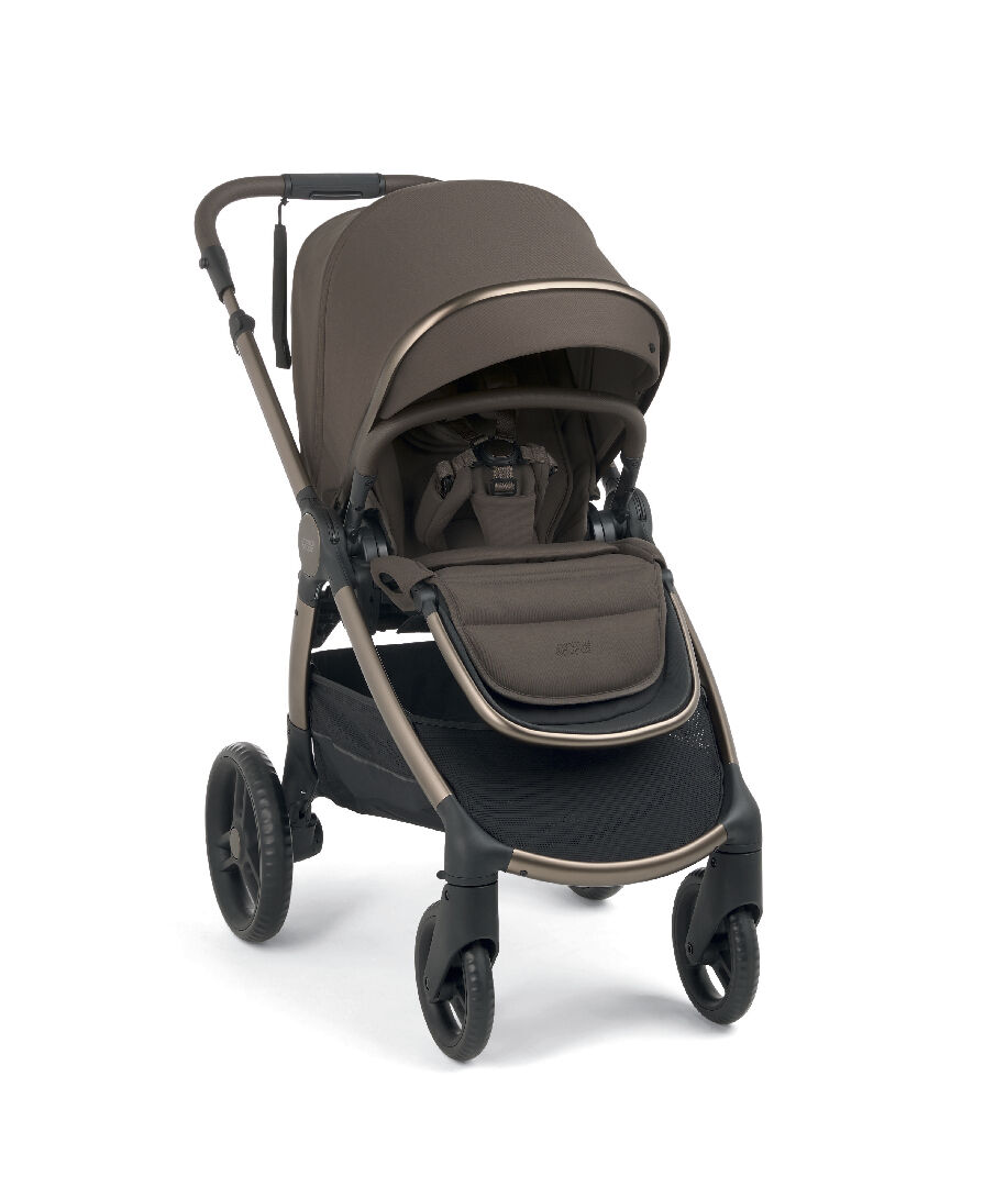 Ocarro 2 Pushchair and Carrycot Bundle with Joie i-Spin 360 Car Seat (3 Pieces) Shale  - Crema image number 2