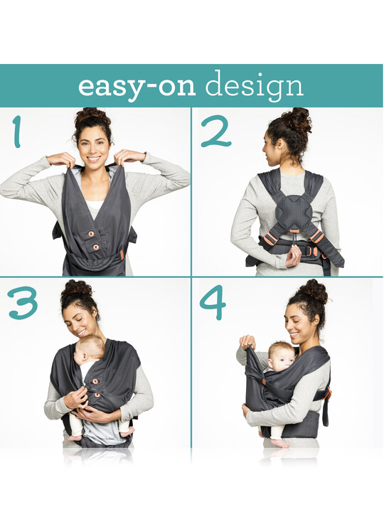 Infantino Hug & Cuddle Adjustable Hybrid Wrap Baby Carrier  image number 3