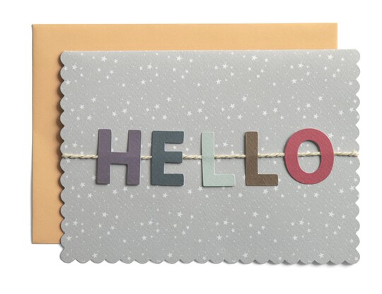 Garland Card - 'Hello I'm New Here' image number 1