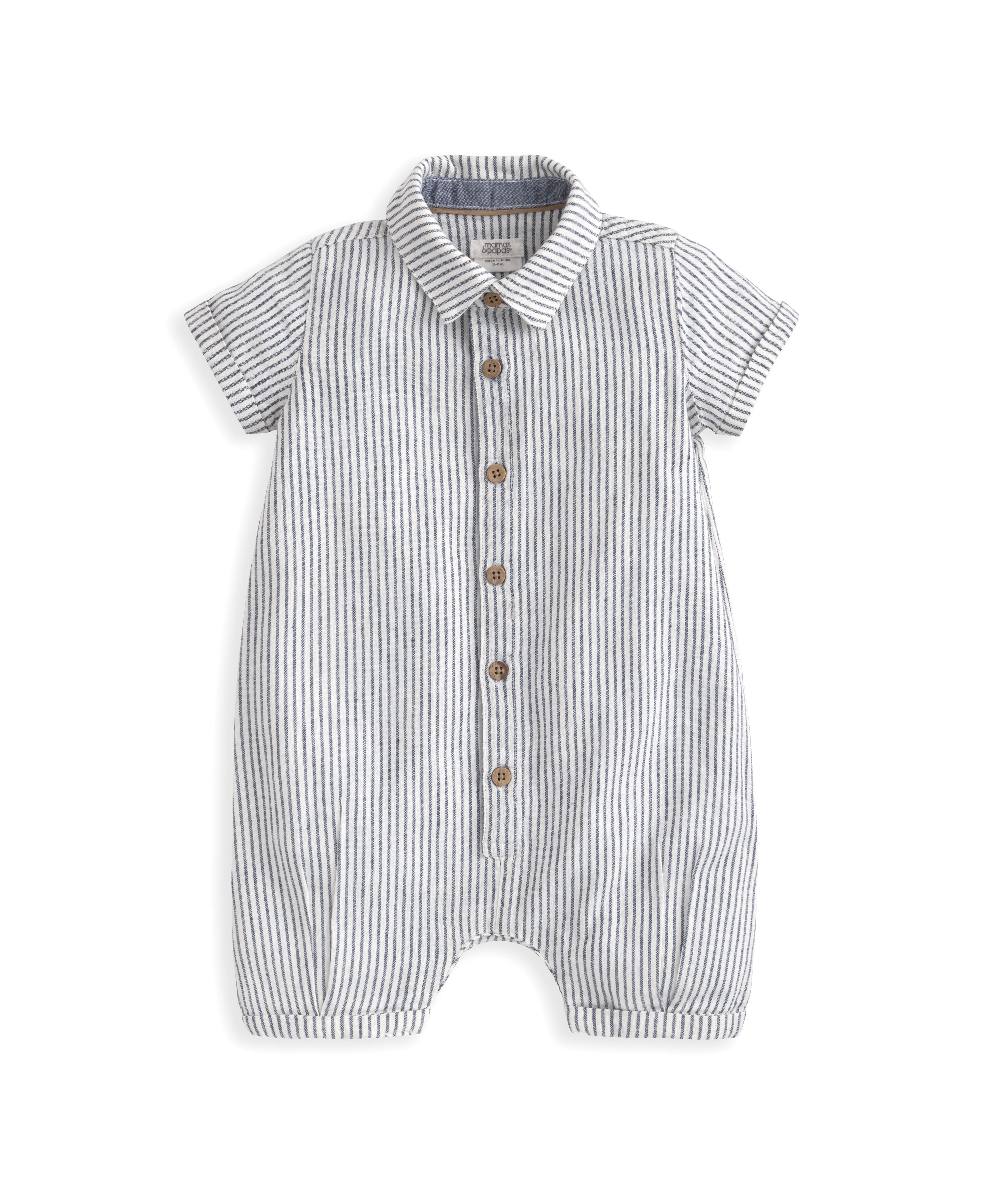 Pinstripe Romper image number 2