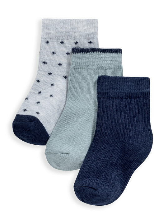 Pattern Baby Socks Multipack - Set Of 3 image number 1