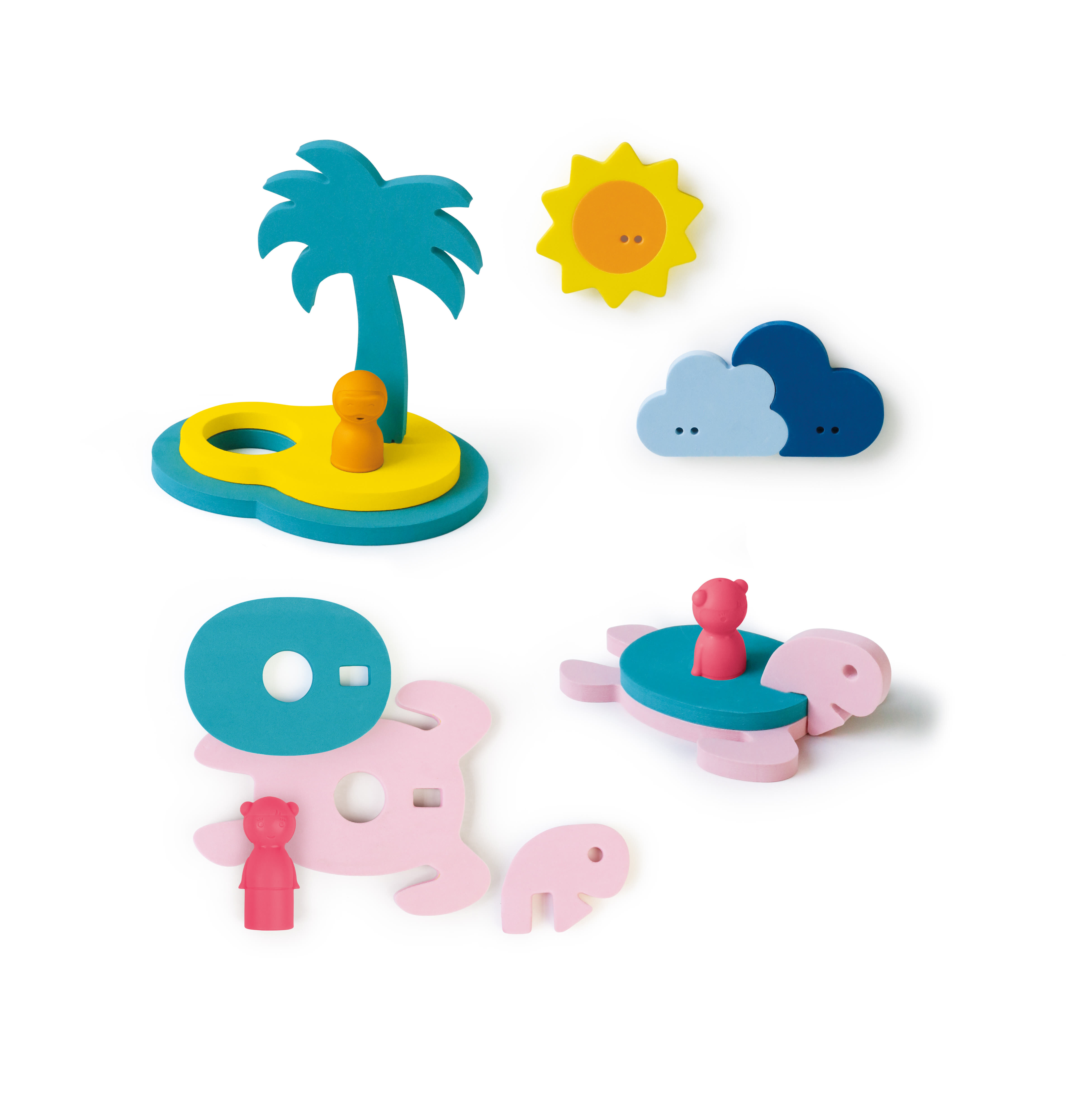 Quut Quutopia Bath Puzzle 3D image number 3