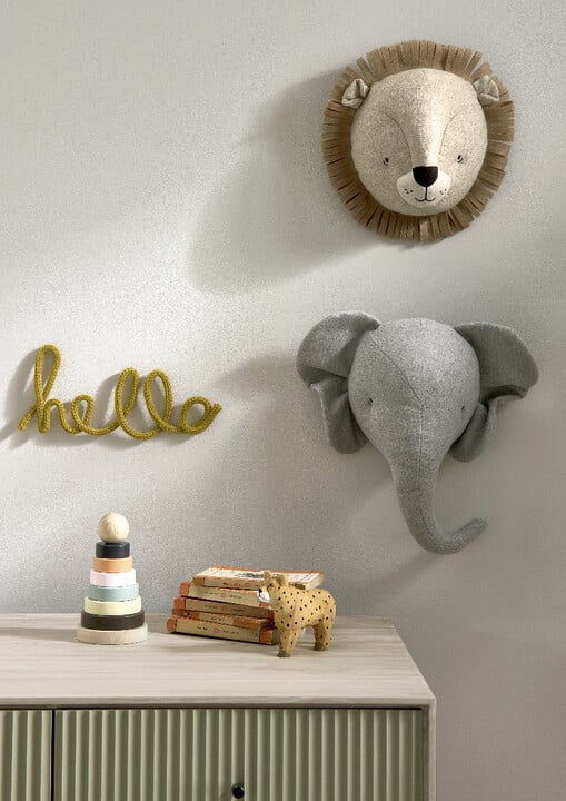 Buy Lion Head Wall Art Soft Furnishings Mamas Papas UAE