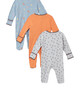3Pack of  DINO Sleepsuits image number 2
