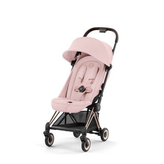 Cybex Coya Peach Pink with Rose Gold Frame