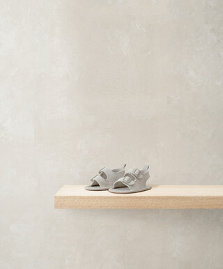 Stone Suede Sandals