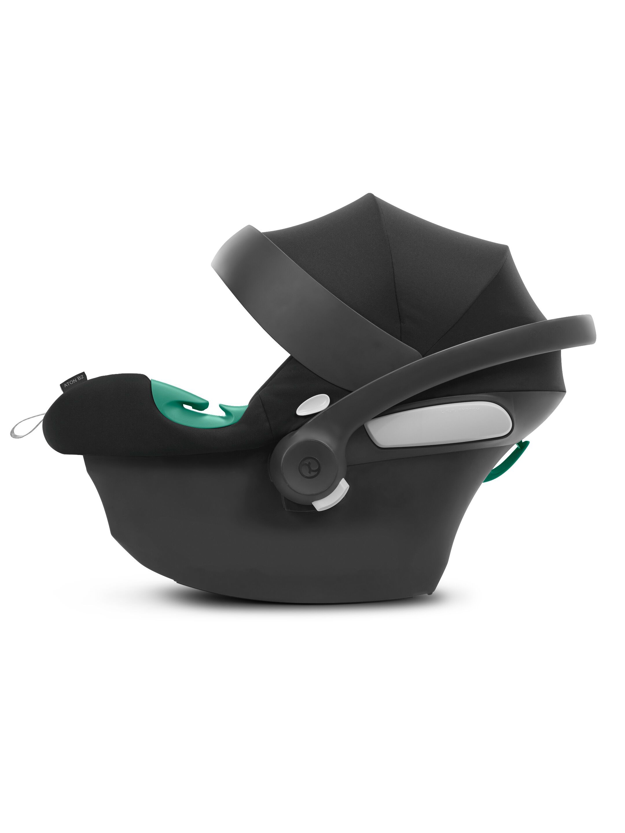 Cybex Aton B2 i-Size Car Seat Volcano Black image number 2