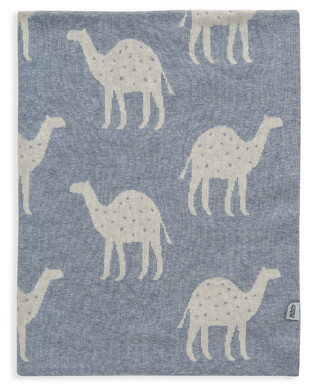 Mamas & Papas Blanket Camel Blue