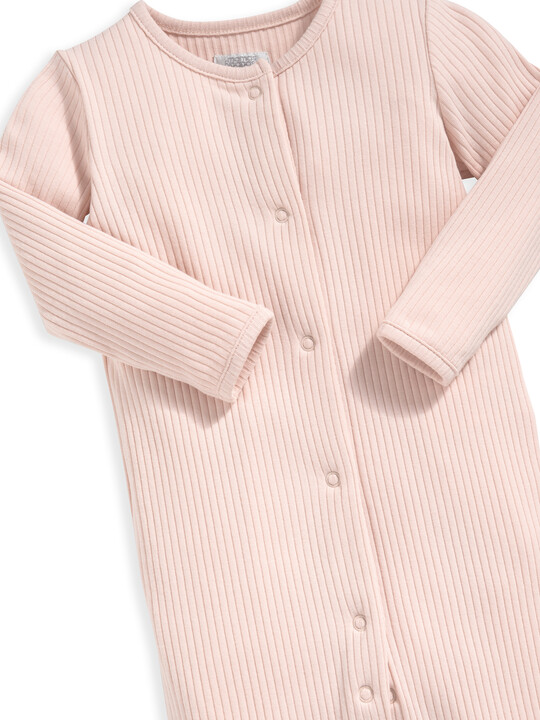 Basics Pink Rib All In One image number 3