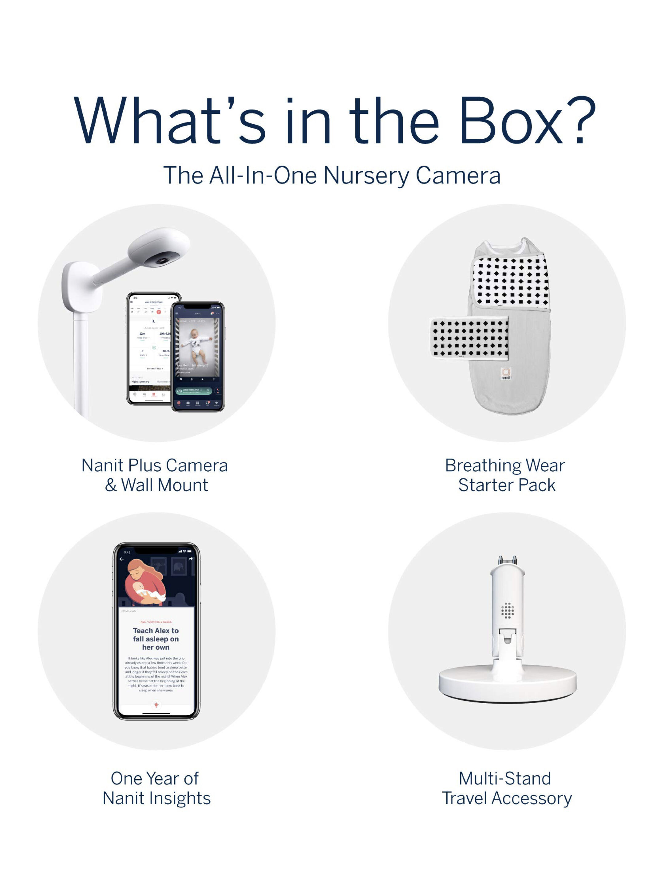 Nanit Pro Complete Monitor System with Breathing Motion image number 3