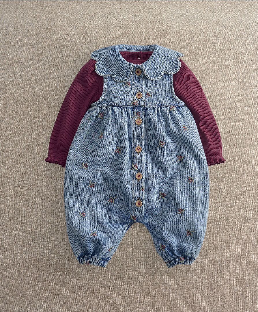 2pc Dungaree Set