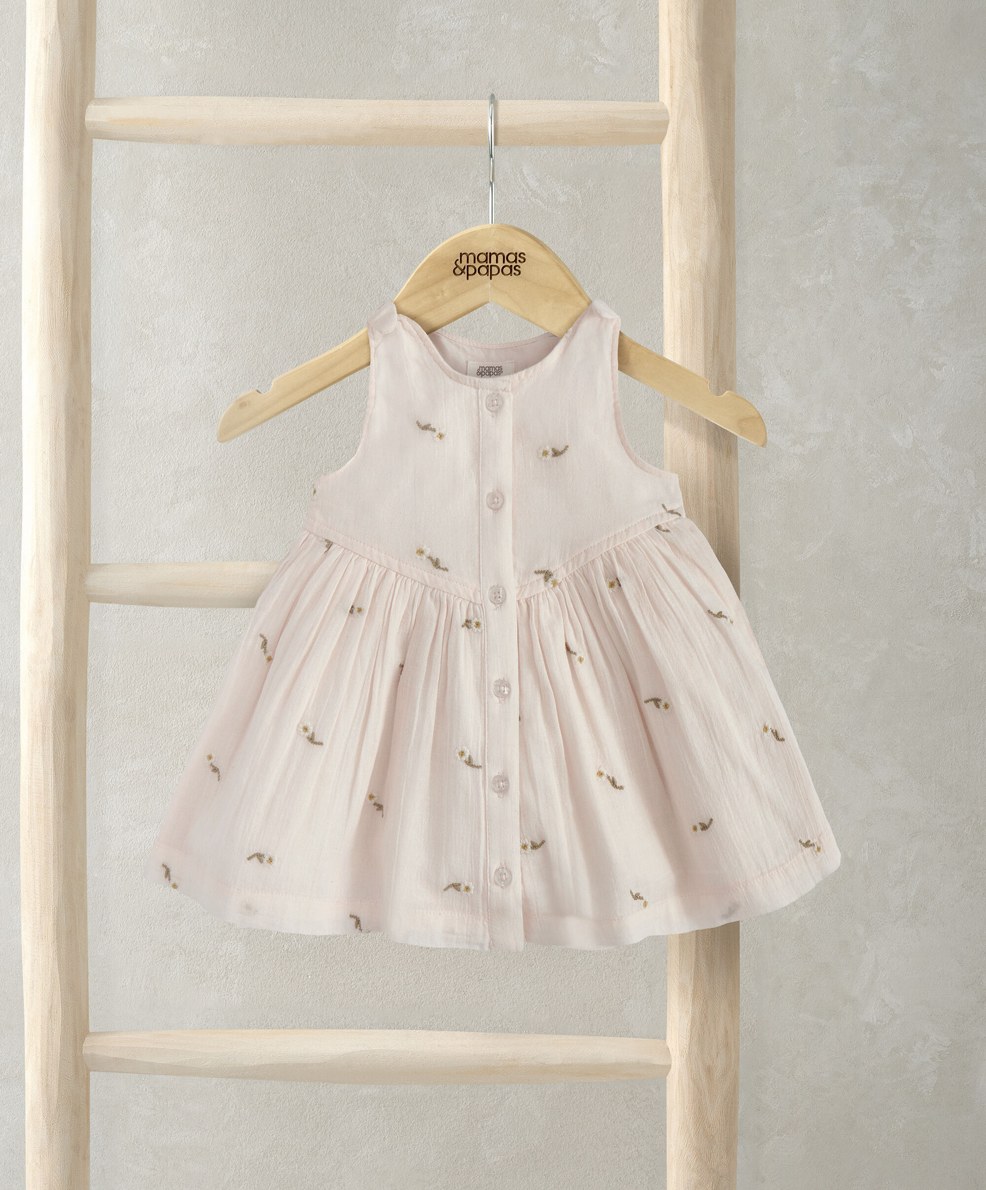 Daisy Embroidered Dress