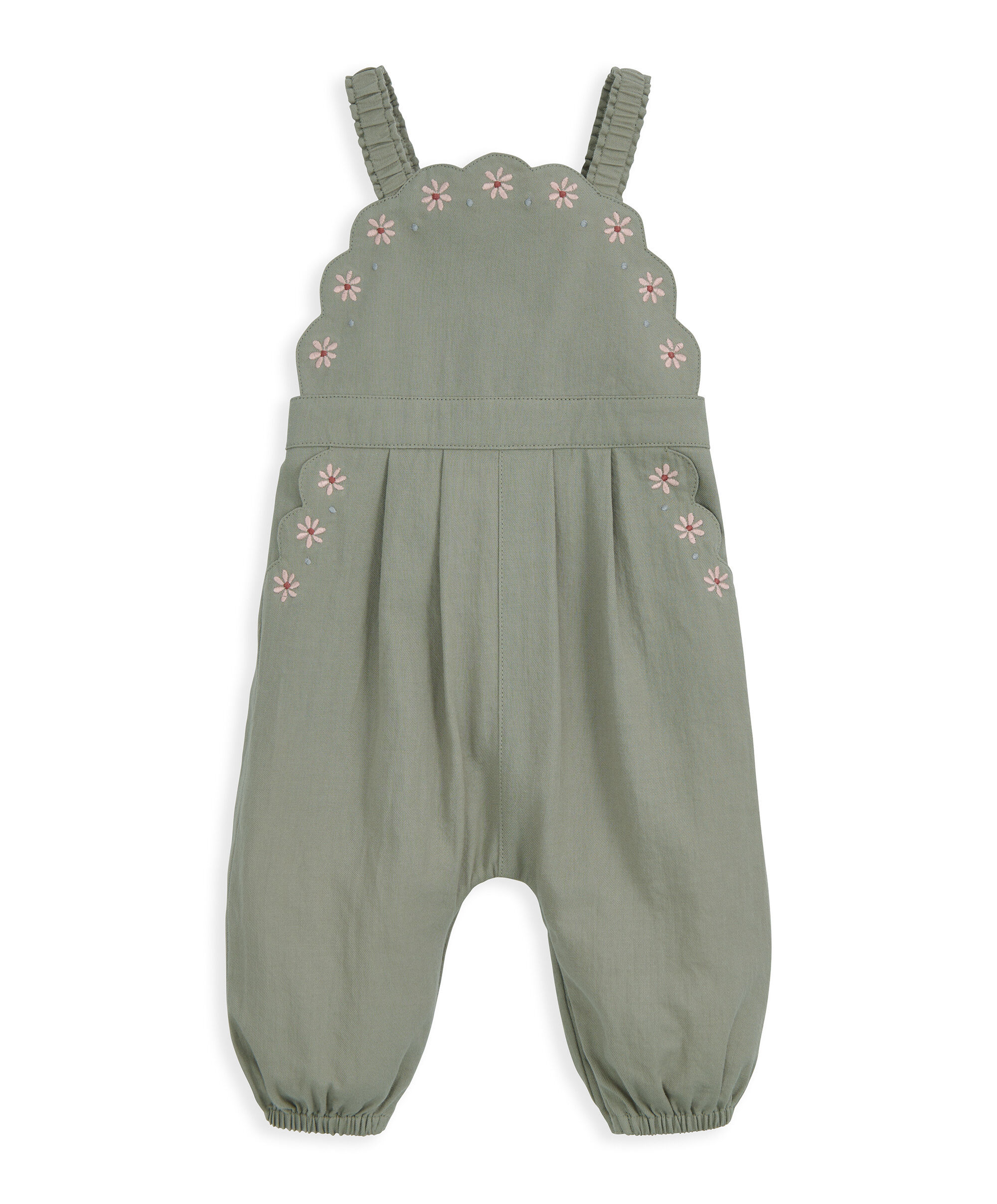 Scalloped Dunagrees & Headband Set image number 3