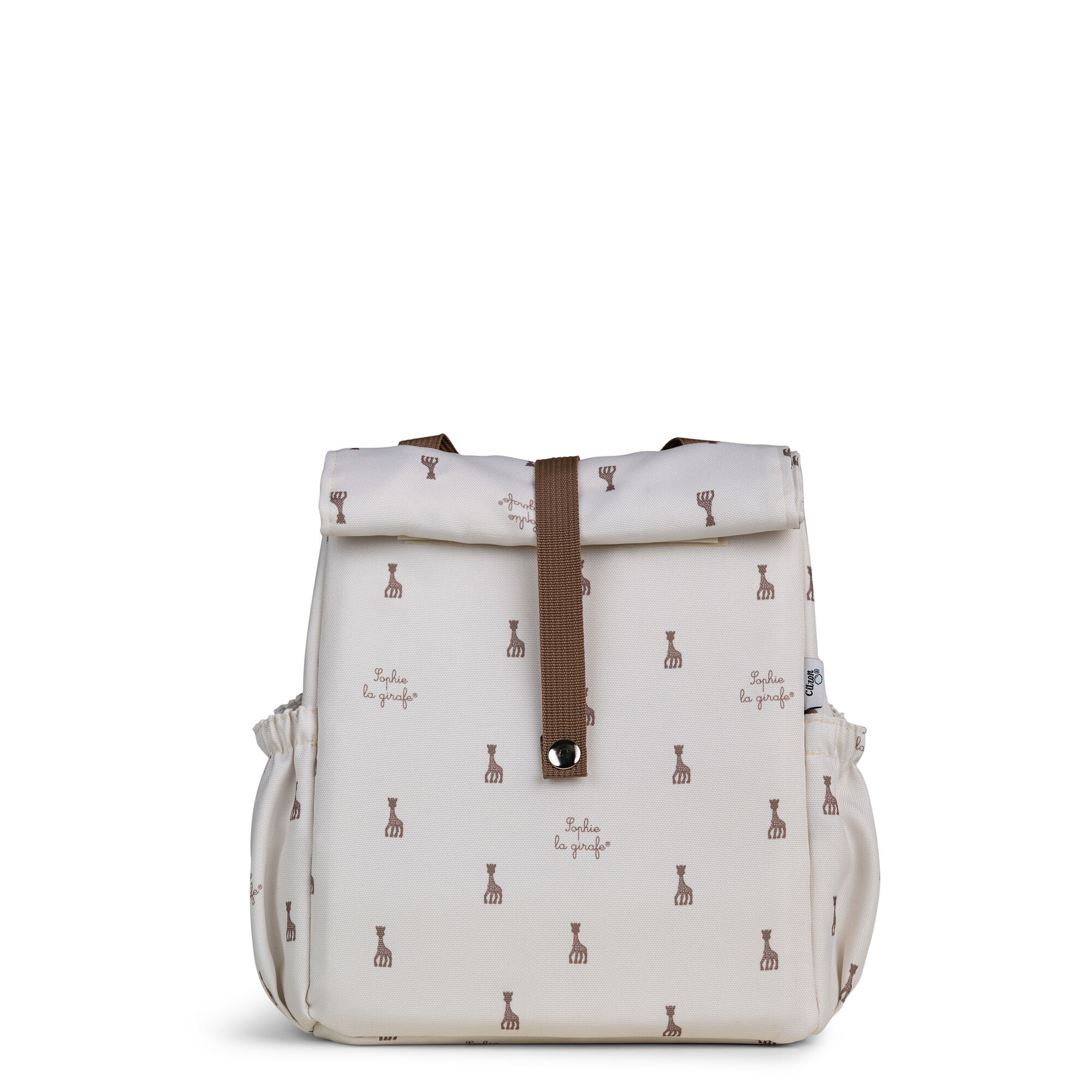 Citron Insulated Rollup Lunchbag Sophie Le Girafe