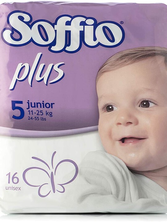 Soffio plus Soft Hug Parmon From 11Kg-25Kg,16 Diapers image number 1