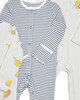 Lemon Jersey Sleepsuits - 3 Pack image number 2